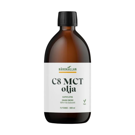Närokällan C8 MCT Olja, 500ml