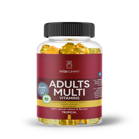 VitaYummy Adults Multivitamins Tropical 60 gummies