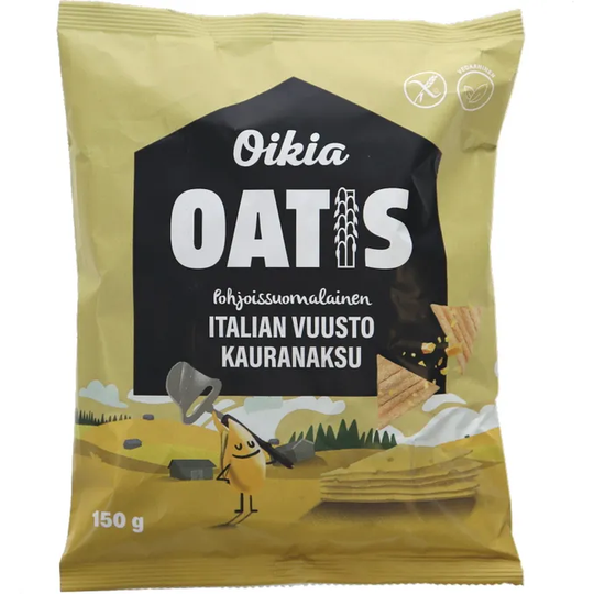 CHIPVENTURES 2 x Havresnacks Ost