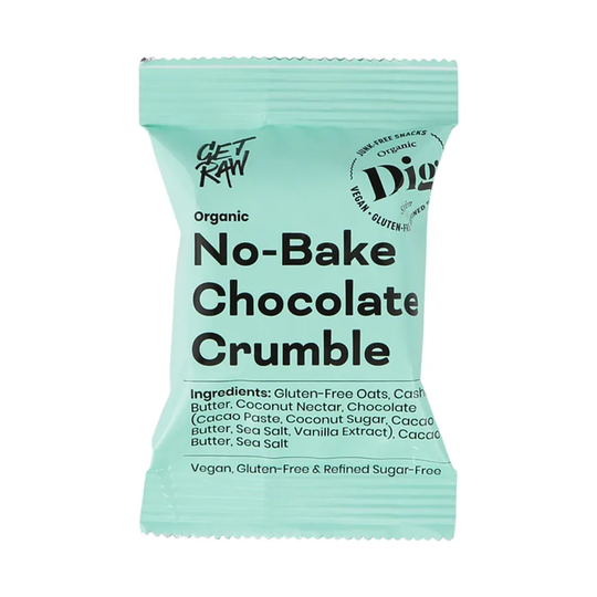 DIG No-Bake smulpaj choklad, 35 g ekologisk