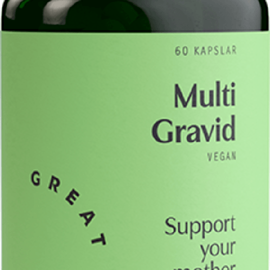 Great Earth Multi Gravid 60 kapslar