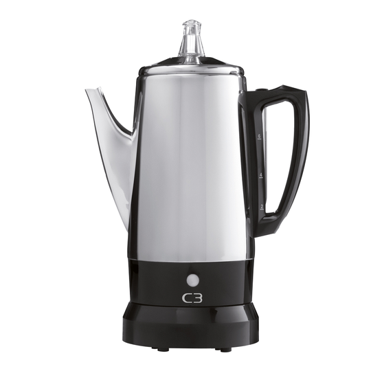 C3 - C3 Basic Perkulator 1,8 L Rostfri