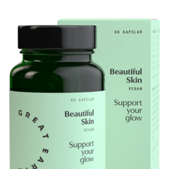 Great Earth Beautiful Skin 60 kapslar