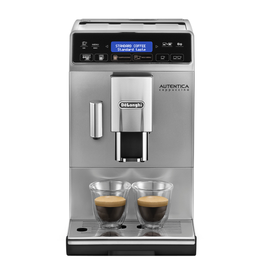 DeLonghi - Autentica Kaffemaskin Silver/Svart