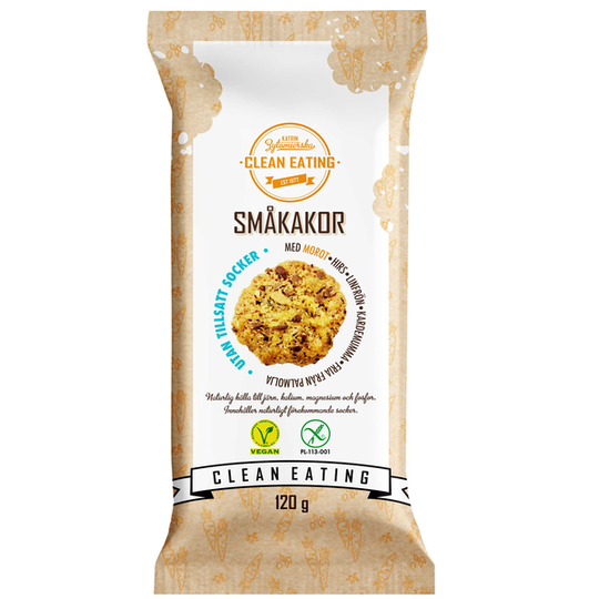 Clean Eating Småkakor Morot 120 g