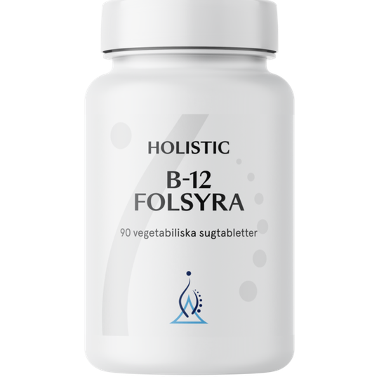 Holistic B-12 Folsyra 90 tabletter