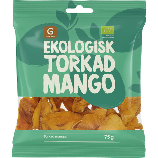 Garant Ekologisk Torkad Mango 75 g