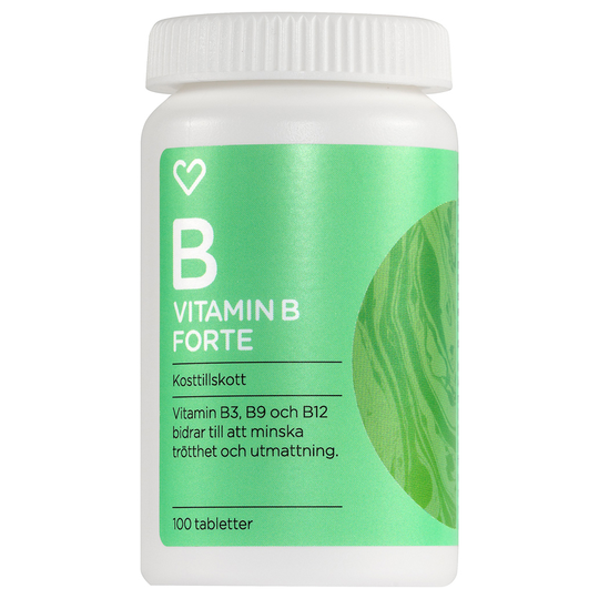 Hjärtats Vitamin B Forte Tablett 100st