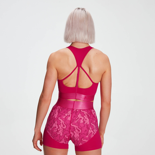 MP Women's Adapt Textured Sports Bra - Rosa - XXS