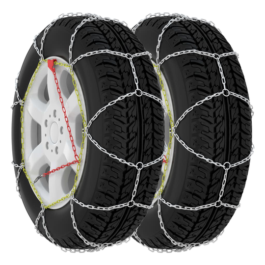 vidaXL Snökedjor till bil 2-pack 9 mm KN110