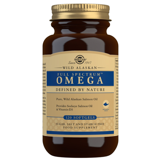 Solgar Wild Alaskan Full Spectrum Omega 120 softgels