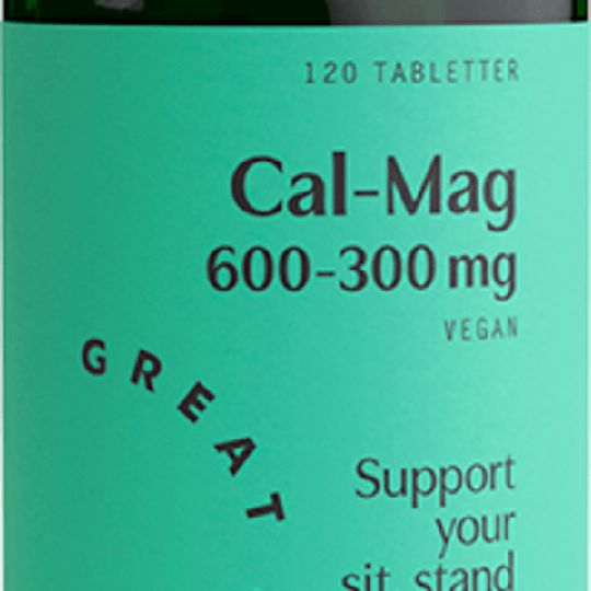 Great Earth Cal-Mag 600-300 mg 120 tabletter