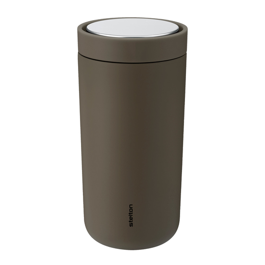 Stelton - To Go Click Mugg 40 cl Soft Bark