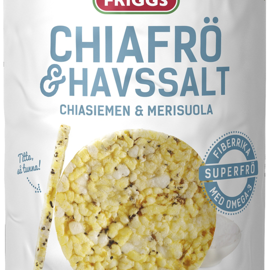 Friggs Superfrö Chiafrö Havssalt 130 g