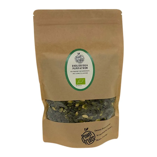 Powerfruits Pumpafrön, 500 g ekologisk