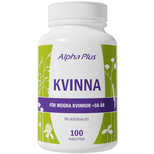 Alpha Plus Kvinna 100 tabletter