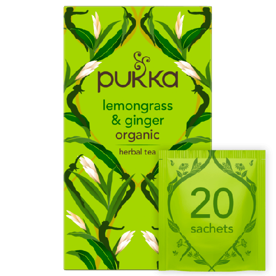 Pukka Lemongrass & Ginger 20 tepåsar