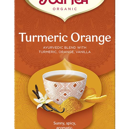 YogiTea Turmeric Orange 17 tepåsar