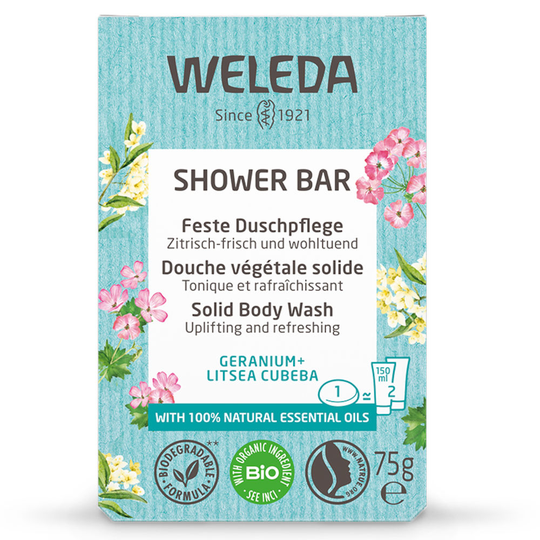 Weleda Shower Bar Geranium 75 g
