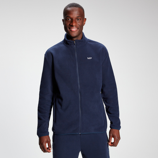 MP Men's Rest Day Zip Up Fleece - Marinblå - XS