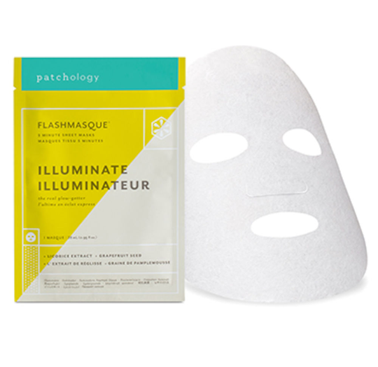 Patchology FlashMasque Illuminate Sheet Mask 4-pack