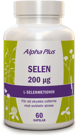 Alpha Plus Selen 200 μg 60 kapslar
