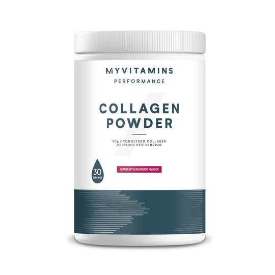 Collagen Powder Tub - 30servings - Cranberry and Raspberry