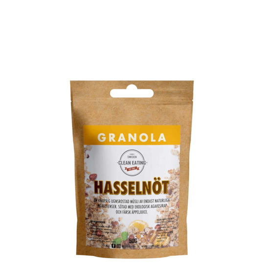 Clean Eating Granola Hasselnöt 50 g