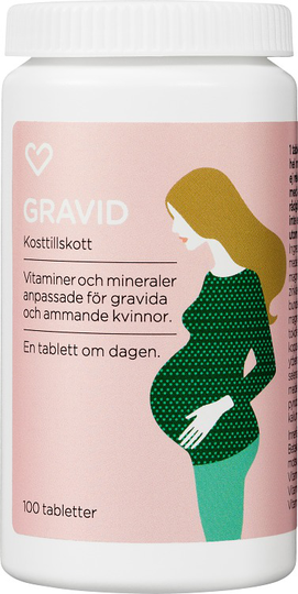 Hjärtats Multivitamin Gravid Tablett 100st