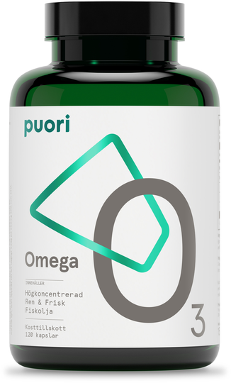 Puori O3 Omega-3 120 kapslar 2000 mg