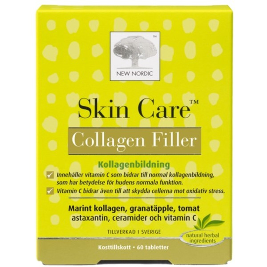 New Nordic Skin Care Collagen Filler 60 tabletter
