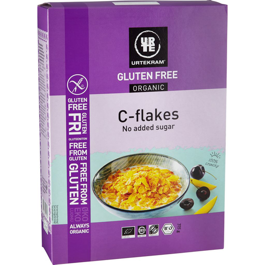 Urtekram Food Glutenfri C-Flakes EKO 375 g