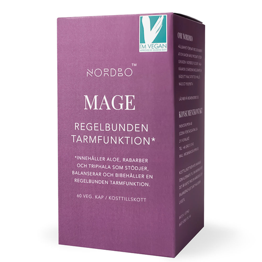 Nordbo Mage 60 kapslar