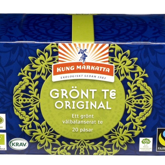 Kung Markatta Grönt Te 20 Påsar