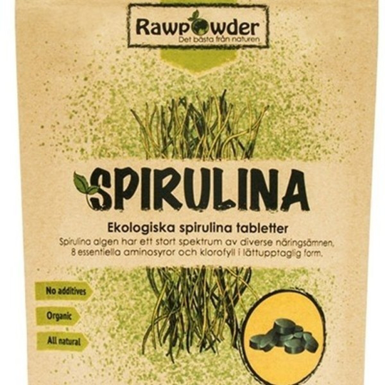 Rawpowder Spirulina 300 tabletter