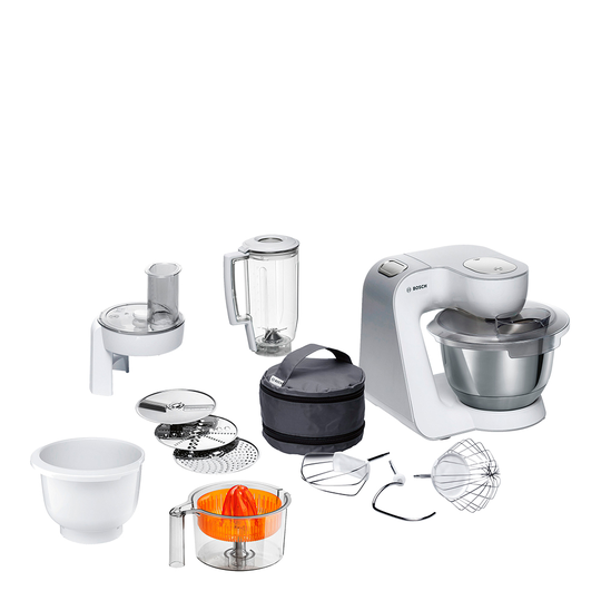 Bosch - Bosch CreationLine Köksmaskin Vit/Silver