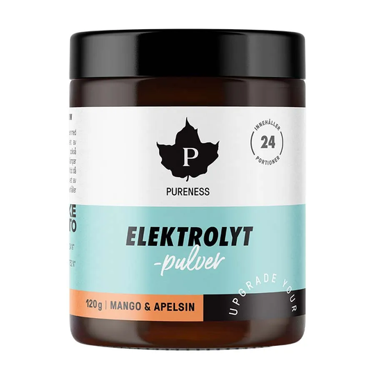 Pureness Elektrolytpulver Mango & Apelsin, 120g
