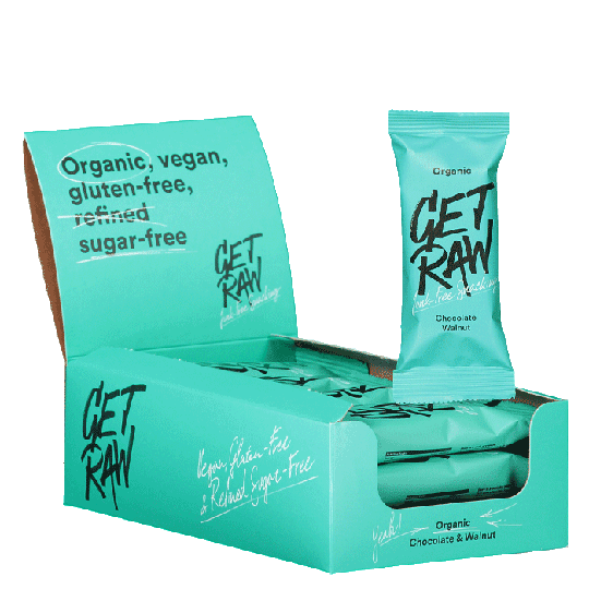 12 x GET RAW bar, 42 g