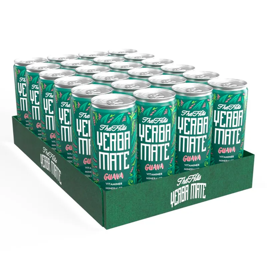 The Hills Yerba Mate Yerba Mate Funktionsdryck Guava, 24 x 330ml