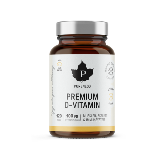 Pureness Premium D-vitamin 120 kapslar
