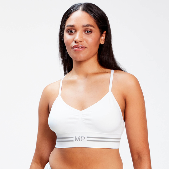 MP Seamless Bralette för kvinnor - Vit - XXS
