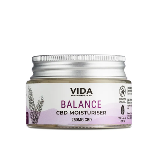 Pura Vida CBD Balancing Moisturiser, 30ml ekologisk