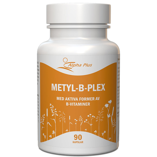 Alpha Plus Metyl-B-Plex 90 kapslar