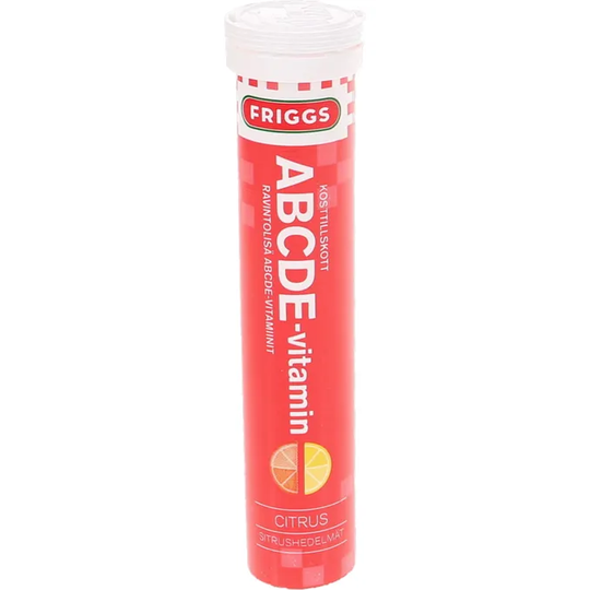 Friggs 2 x Brustabletter ABCDE-vitamin Citrus