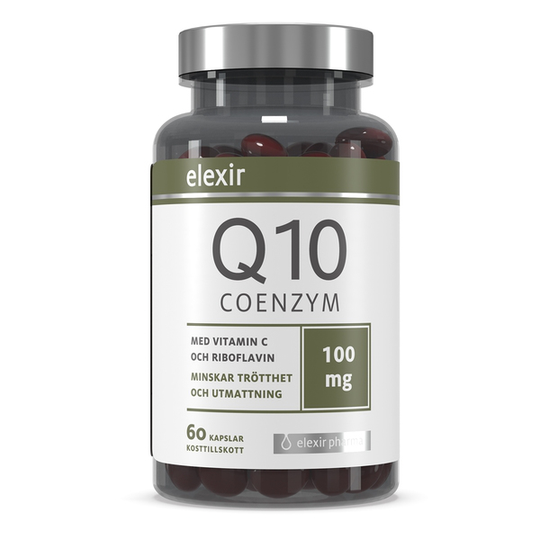 Elexir Pharma Coenzyme Q10 100 mg 60 kapslar