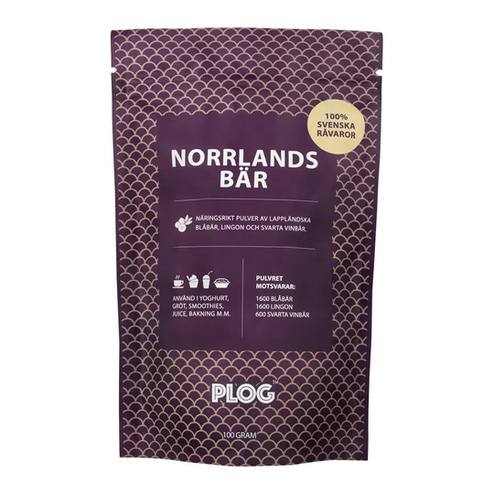 Plog Norrlandsbär Mix, 100g