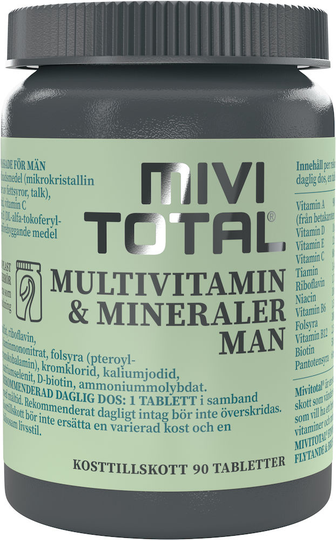 Mivitotal Man Tablett 90st