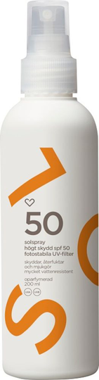 Hjärtats Solspray Oparf SPF50 200ml