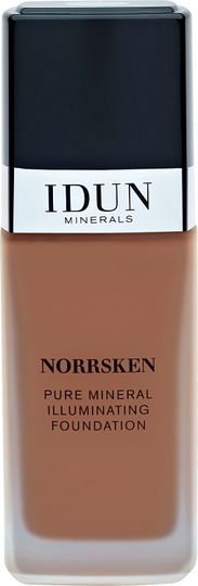 IDUN Minerals Ingeborg Liquid Foundation Warm Medium Brown