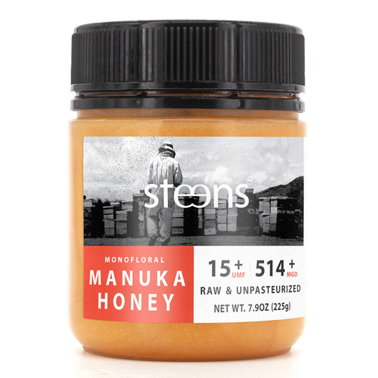 Steens UMF 15+ (MGO 514+) Raw Monofloral Manukahonung 225 g